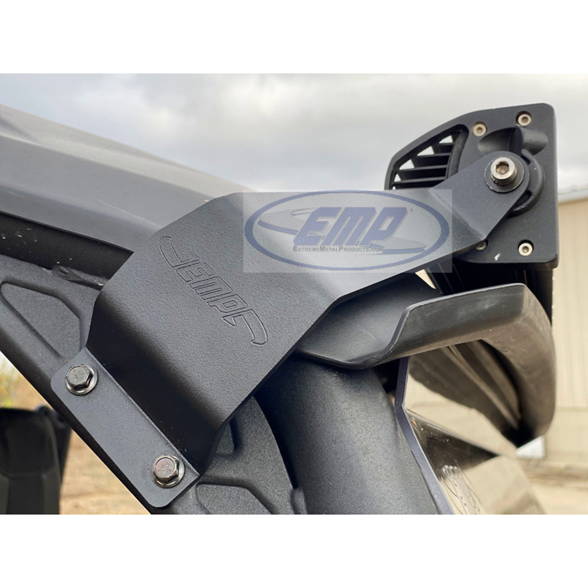 Extreme Metal Products, Yamaha Wolverine RMAX Light Bar Brackets, Model# 14312